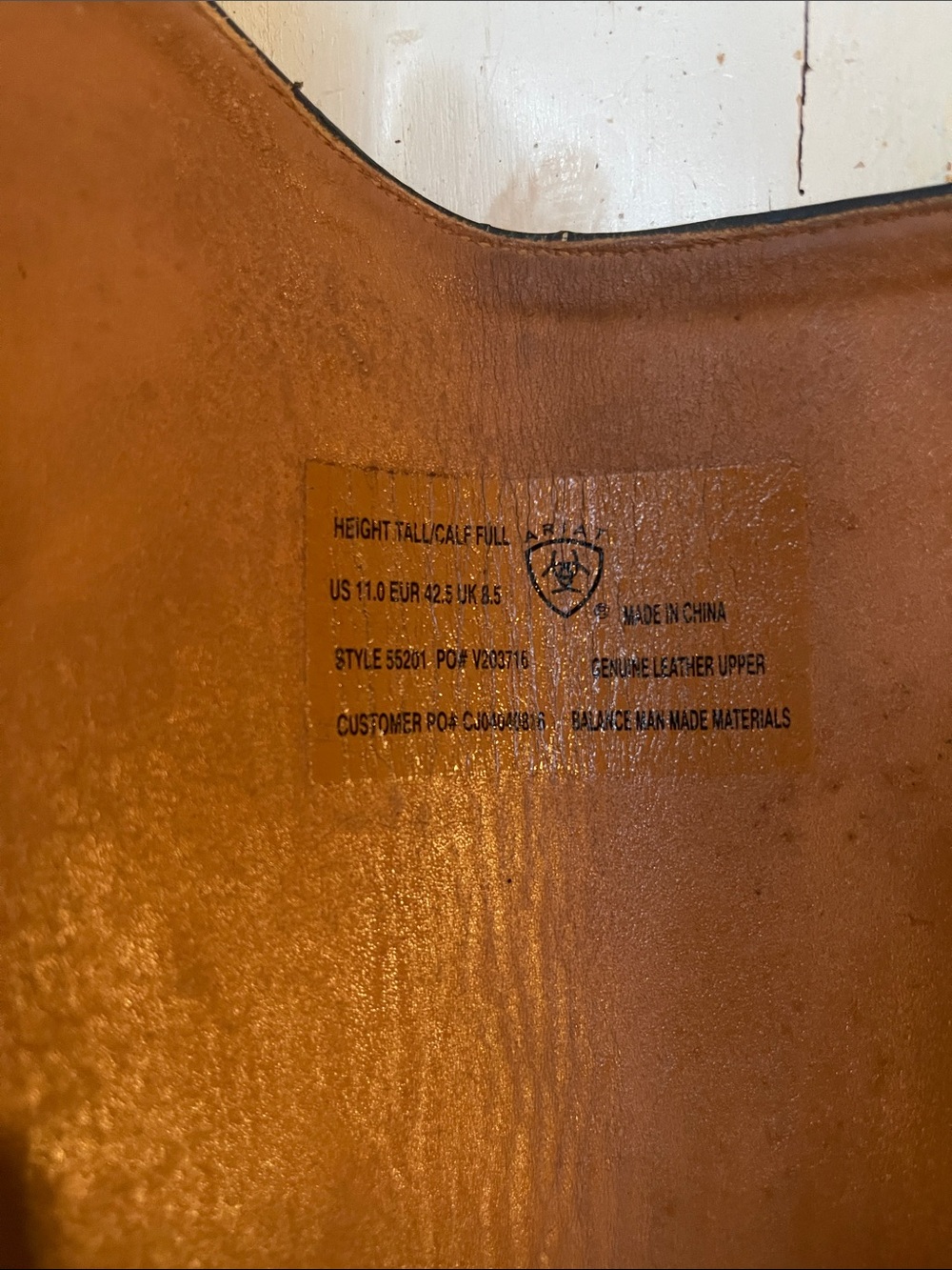 Ariat Black Tall/ Full Calf Riding Boots - Picture 4 of 5